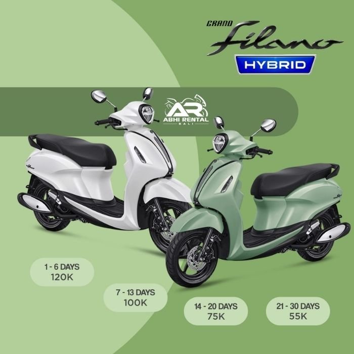 rental filano motor bike bali