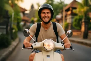 Vespa Matic Rental Kuta Bali Free Delivery New Scooters